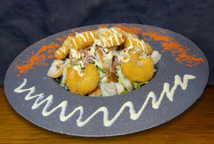 ENSALADA CÉSAR CAMARÓN